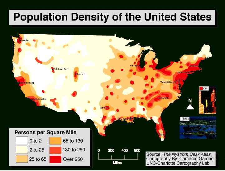 5.1 How Populations Grow Population density is the