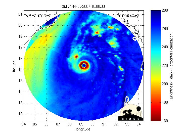 Cyclone Sidr Source:http://cimss.ssec.wisc.