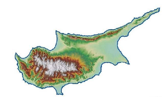 The island of Cyprus: Location Characteristics