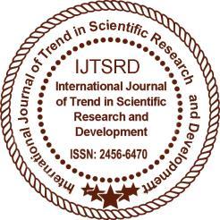 International Journal of Trend in Scientific Research and Development (IJTSRD) UGC Approved International Open Access Journal ISSN No: 2456-6470 www.ijtsrd.
