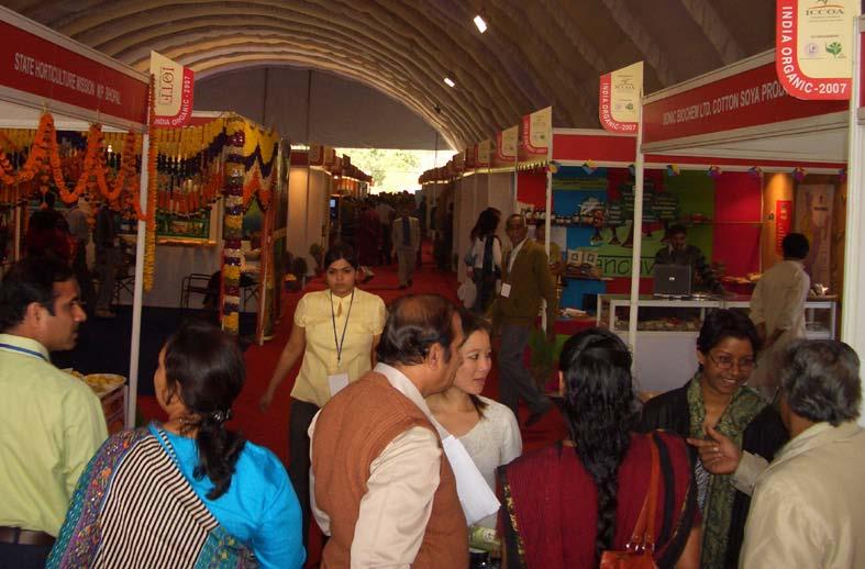 Project India Organic Trade Fair 2008 November 27th to