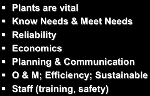 Needs & Meet Needs Reliability Economics