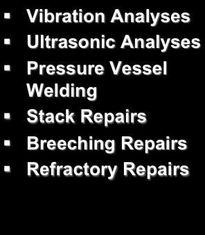 Refractory Repairs Machining Metal Fabrication Tube Repairs