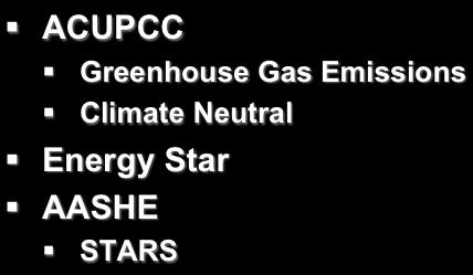Climate Neutral Energy Star AASHE