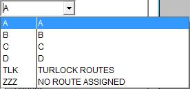 Follow the steps below to successfully process Daily Stock Truck Values. 1. Select the Route that you would like to create the stock level for. 2.