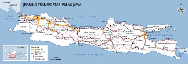 The Hinterland of Tanjung Emas Jakarta Surabaya Distance to Semarang 420 km 260 km Time to
