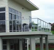 The Viking balustrade system is a dependable, low maintenance, aluminium and glass barrier system, which is sought-after for both decks and pool fencing.
