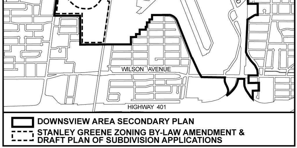Attachment 2: Location of Stanley Greene District within the Downsview Park