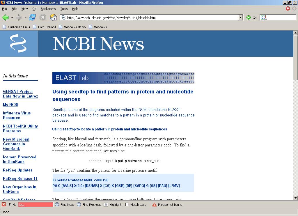 The NCBI