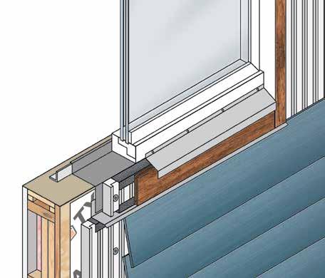 Installation Around Window Opening Window preparation The air and/or water resistive barrier (WRB/housewrap) should be located at