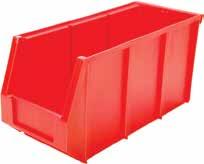 stores, and more Reinforced base and sides for maximum strength Stackable Label holders on