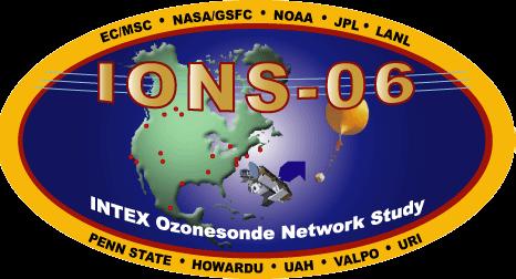 IONS ozonesonde networks (Intercontinental Chemical Transport Experiment Ozonesonde Network Study) Experiment Season