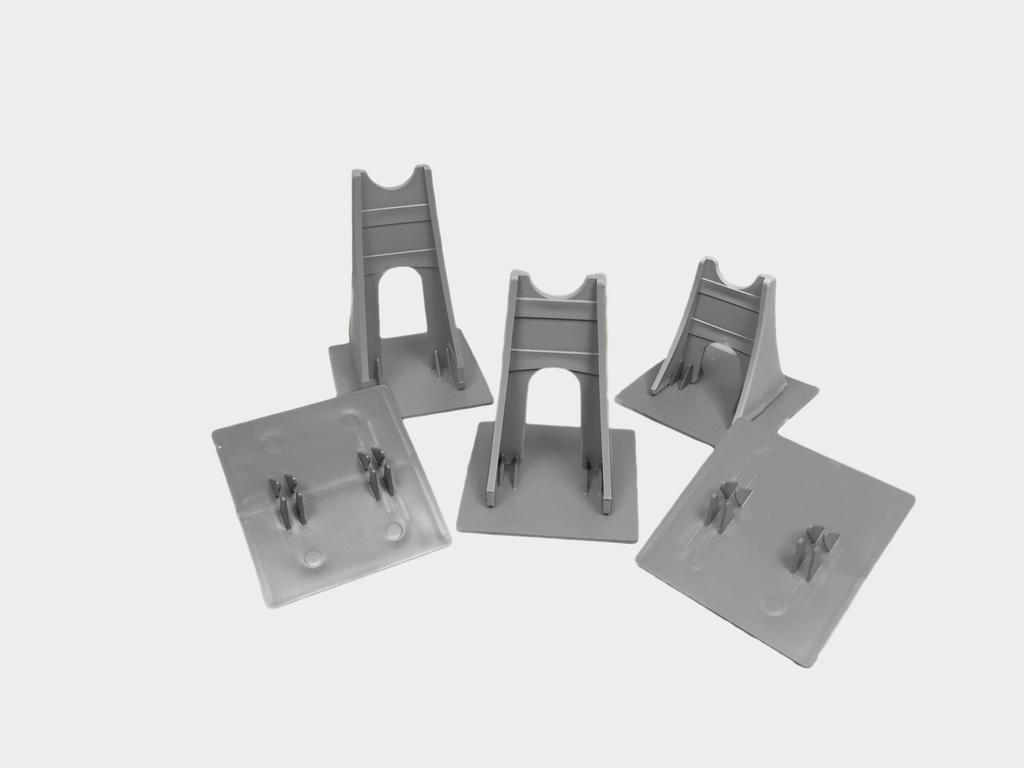 LINDEN CHAIR Art Mould s All Plastic Linden Chairs are used in slabs for supporting all types of reinforcing steel.