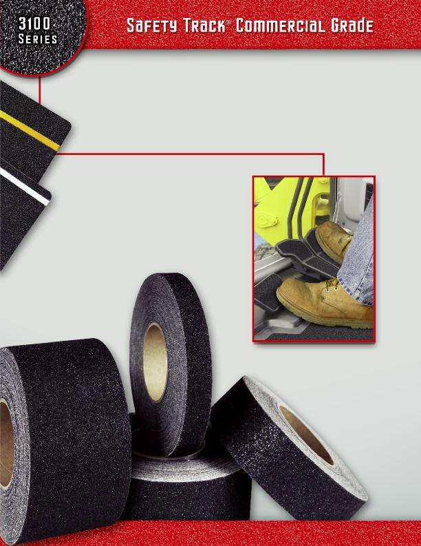 By coating our own adhesives, we can assure the most aggressive, durable adhesive system on the market today. Safety Track Heavy Duty is a premium grade anti-slip tape.