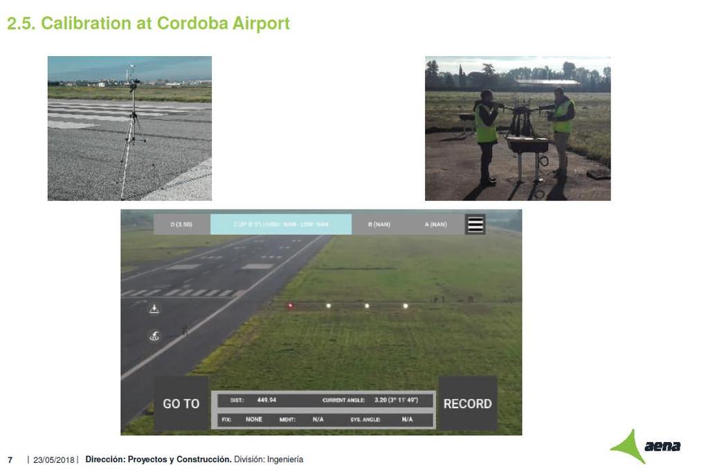 Airside drone operations - near active