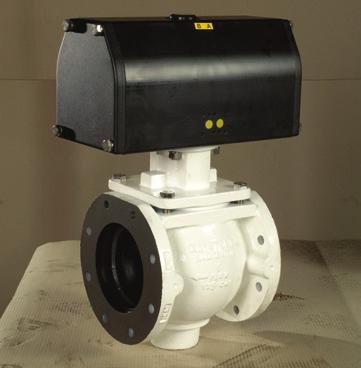 Eccentric style, round ported plug valves F80 - valve sizes DN 80-0 F83 - valve sizes DN 10-600 Features The resilient plug provides tight shut-off without sealing lubricants.