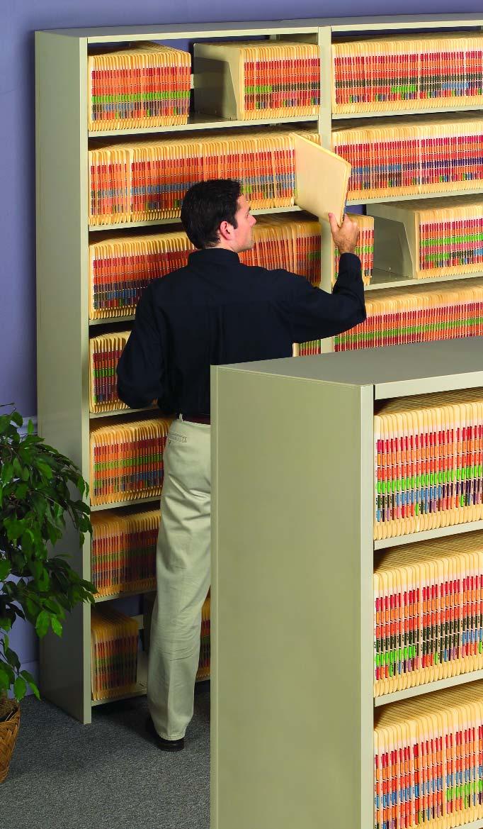 L&T Shelving Is Right For Your Business L&T Open Shelf Filing Solutions L&T Shelving provides the highest filing density per square foot, whether you're filing letter or legal-sized documents.