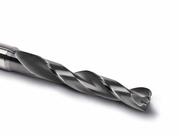 Spiral flute drills Supradrill U for drilling steels [ 2 ] Spiral flute drills of the Supradrill U type are solid carbide drills, which have been designed especially for the universal drilling of