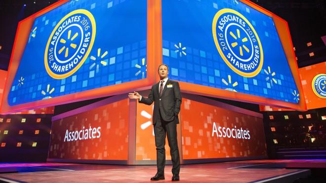 Walmart s 46th Annual Shareholders Meeting: Reimagine Retail Again Last week, Walmart (WMT) held a weeklong company meeting, culminating in its 46th annual shareholders meeting, which 14,000 people