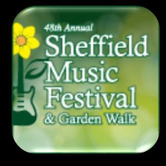 2017 Sheffield Music Festival & Garden Walk July 21-22 Application Deadline: May 1, 2017 EXHIBITOR APPLICATION Food Truck Application EXHIBITOR TYPE 10x20 Space: $1,800.