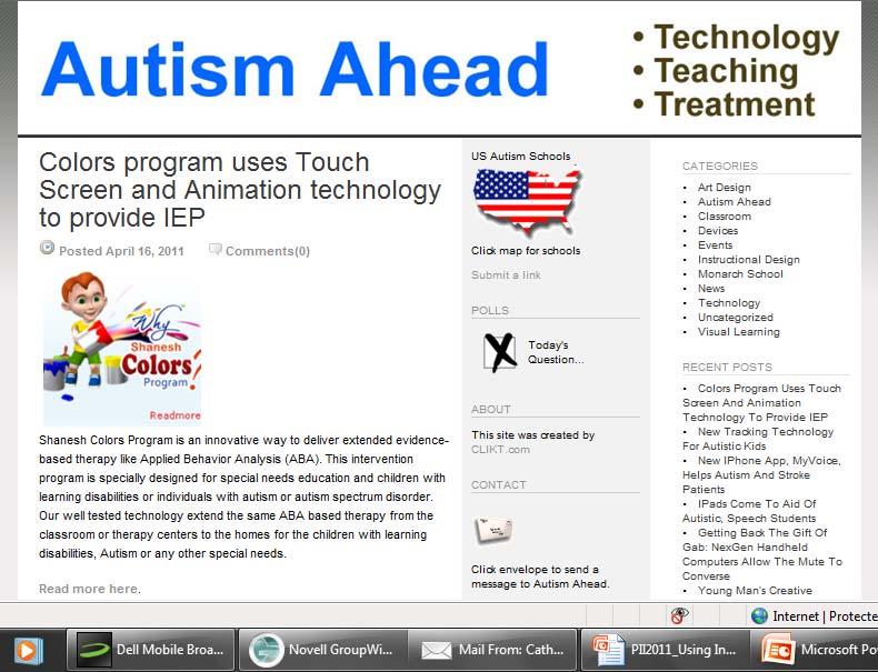 Benefit Autism support services Branding Tech, teaching, treatment