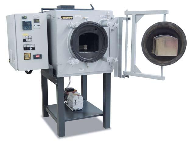 Protective Gas Retort Furnaces with Indirect Heating Outside the Retort N 21/M with vacuum pump for cold-evacuating of the retort at ambient temperature N 21/M - N 321/MA These gas-tight retort