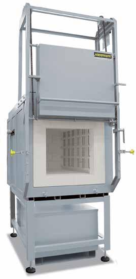 Chamber Furnaces with Refractory Insulation up to 1700 C HFL 160/17 with gas supply system HFL 16/16 - HFL 160/17 Model range HFL 16/16 HFL 160/17 is characterized by its lining with robust light