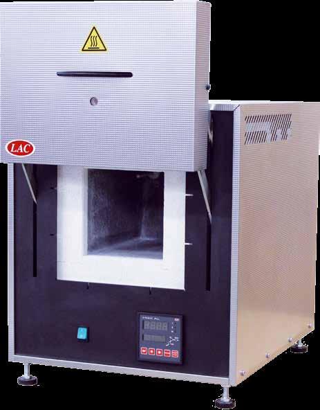 1200 C HORIZONTAL MUFFLE FURNACE LMH Specially designed for the testing of aggressive materials The heating coils are located outside of the
