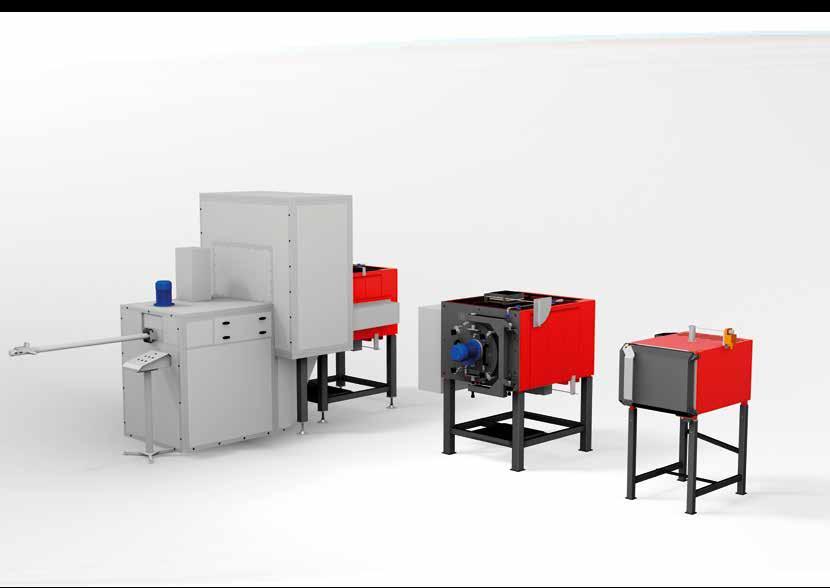 CUSTOM-MADE FURNACES FOR SPECIAL APPLICATIONS SMALL WORK STATION CHTZ up to 950 C For the heat treatment and chemical heat treatment of metallic materials The CHTZ is a specially-designed work