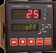 MEASUREMENT AND REGULATION HT40AL Simple programmable PID with dual ramp function 1 program: 2x ramp, 2x soak 1 measuring input 0 digital output 3 outputs (control, auxiliary, alarm)) 1 communication