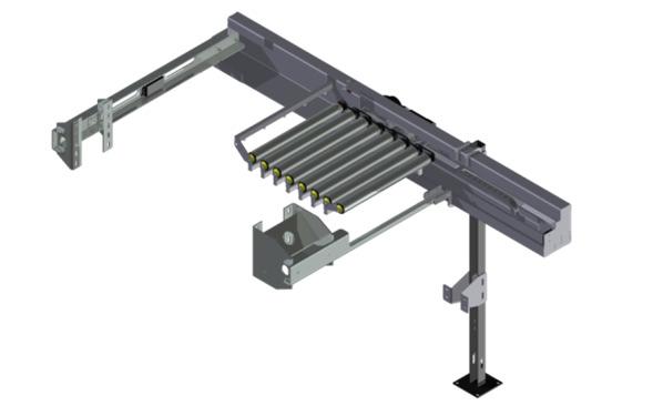 QIMAROX VERTICAL CONVEYORS PRORUNNER MK5 IN- AND OUTFEED Retractable