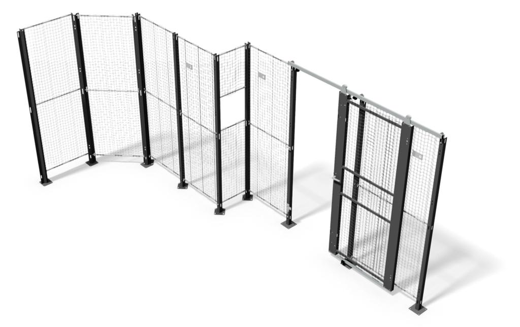 INTRODUCTION TO QIMAROX PRODUCTS Securyfence Highly compatible with other QIMAROX components Easy and quick assembly Easy