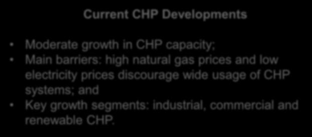 CHP, energy efficiency financing mechanisms; and 11 billion US$ in energy efficiency investments.