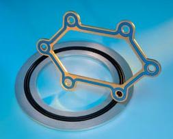 Groove-bonded seals are bi-directional seals and offer extra protection to the elastomer in highly corrosive environments. They provide superior extrusion resistance in high pressure applications.