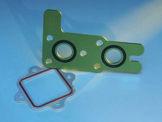 Advantages of Using Plate Seals The many advantages of single plate/multi-port sealing over conventional O-ring-type seals are demonstrable and can be readily identified in areas of installation,