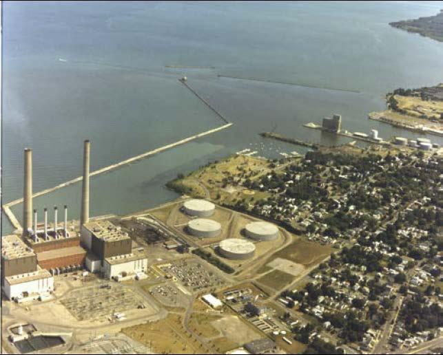 HARBOR INFRASTRUCTURE INVENTORIES Oswego Harbor, New York Harbor Location: Oswego Harbor is located on the southern shore of Lake Erie at