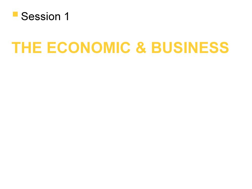 Welcome to the first session of PRBE001. This session will introduce you to the core principles of Economics. Society, businesses and households face a number of economic decisions.