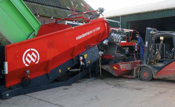 Also suitable for medium-sized and larger companies, the MH 241 has a hopper volume of 18 to 20 m³.