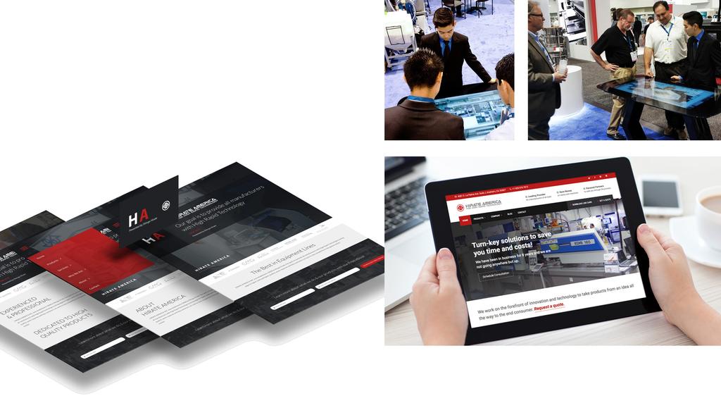 FLX Interactive Portfolio Deck Featured Work High Rapid Technology - Manufacturing Consultant The launch of