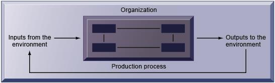 Figure-2 FIGURE 2 THE TECHNICAL MICROECONOMIC DEFINITION OF THE ORGANIZATION In the microeconomic definition of organizations, capital and labor (the primary production factors provided by the