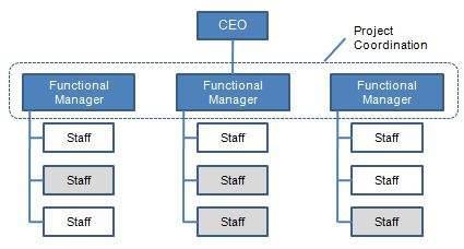 Divisional Structure These types of organizations divide the functional areas of the organization to divisions. Each division is equipped with its own resources in order to function independently.