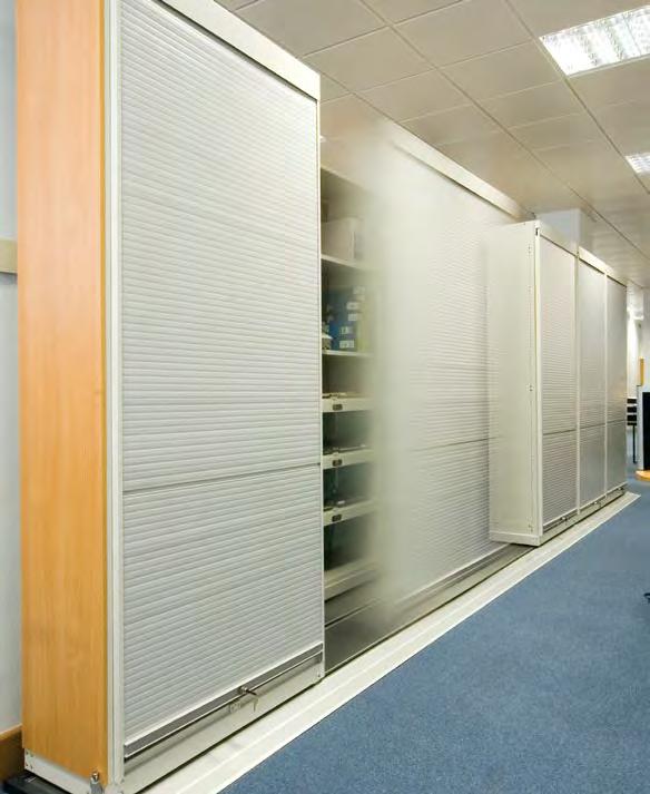 Mobile shelving Slide-a-side shelving Slide-a-side shelving Our slide-a-side mobile shelving system maximises the flexibility of the system and has been designed as the ideal solution for corridors