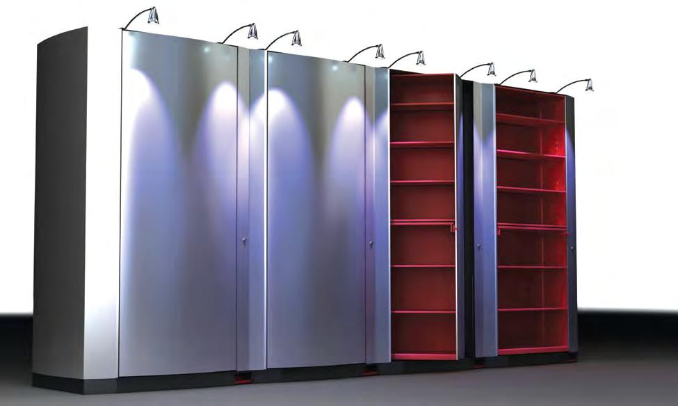 Wave rotary storage Axis Wave is suitable when a premium storage unit is