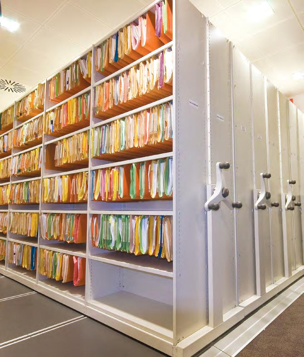 Mobile shelving Bespoke solutions Designed just for you We will tailor our