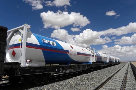 LNG-TO-RAIL - LAUNCHING NEW SERVICES TO CUSTOMERS Aim of infrastructure extension: Providing technical basement for: Intermodal LNG transport after its reloading into ISO containers/gas wagons at LNG