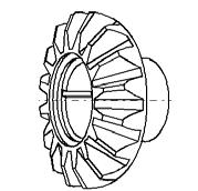 Cold forming Phases of Production of a Bevel Gear bucking upsetting indirect