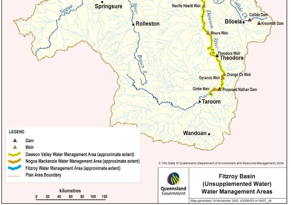 Map C: Unsupplemented Water