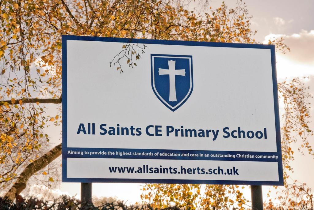 All Saints School Values Build Respectful relationships Provide Equality quality of opportunity Create a Safe environment InspIre Excellence Are child centred Have high expectations Are