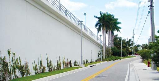 columns. Two-Stage Walls are ideally suited to a project s harsh coastal conditions.