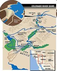 Controlling the River Attempts had been made without much success in the 1900s Several dams have been built along the Colorado River The majority of